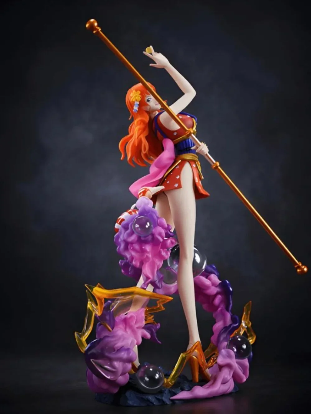 One Piece Nami Figure Statue Ghost Island Warrior Model Collection Gift Toy